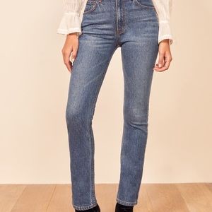 Reformation straight Liza Jeans